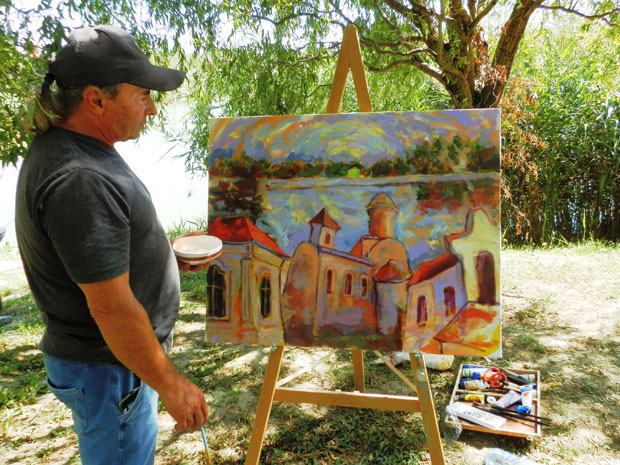 Сеоске виле на платнима: Архитектура у Банатском Великом Селу инспирација сликарима